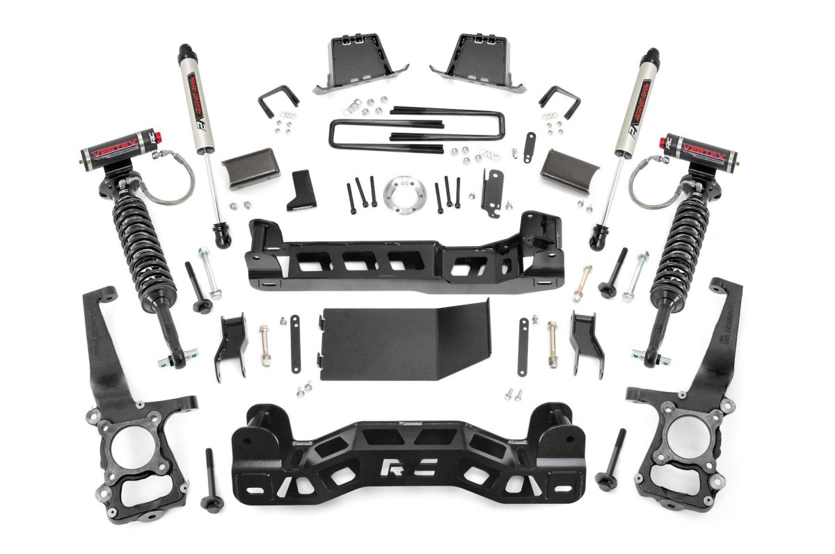 Ford F-150 Suspension Lift Kit - Rough Country - Vertex/V2 - '11-'13